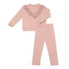 Ariana Pink Ruffle Pant Set