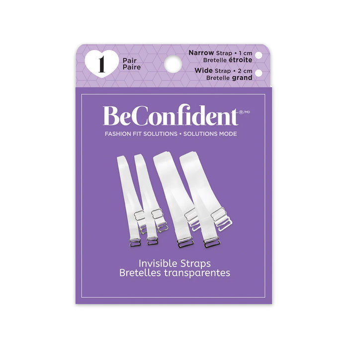 BeConfident Invisible Straps BC30150 Narrow or Wide Packaging