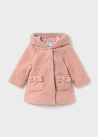 Blush Hooded Terry Coat