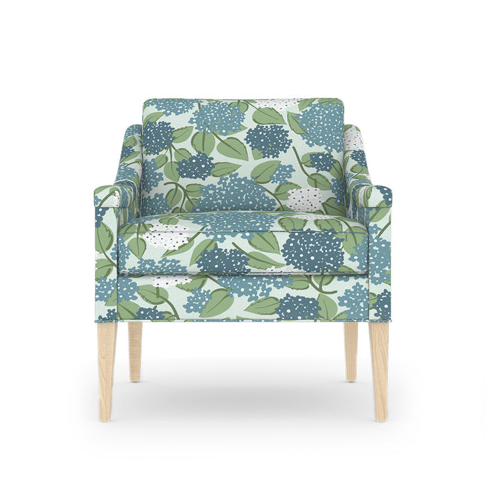Maine Cottage Hydrangea Holiday: Bluestone Fabric By The Yard | Maine Cottage®