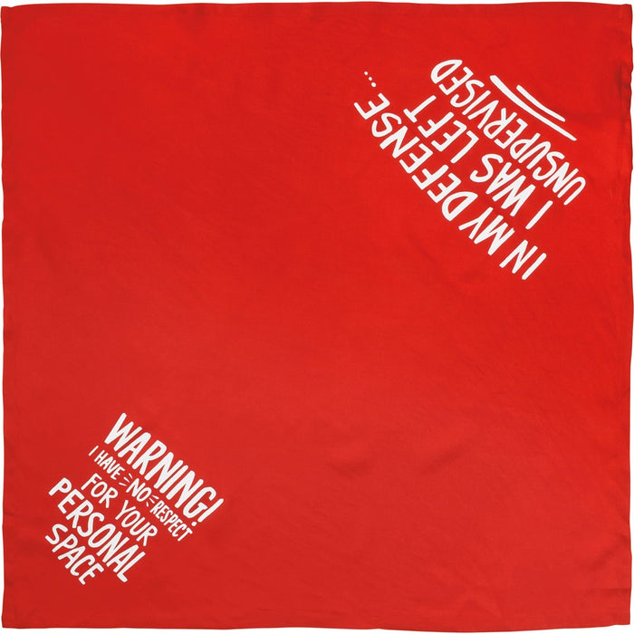 In My Defense/Personal Space Reversible Bandana