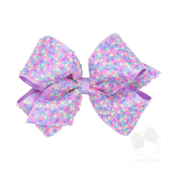 Medium Sequin Confetti Bow