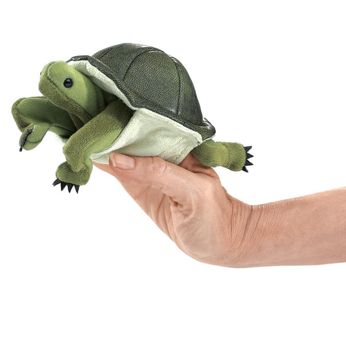 Mini turtle puppet