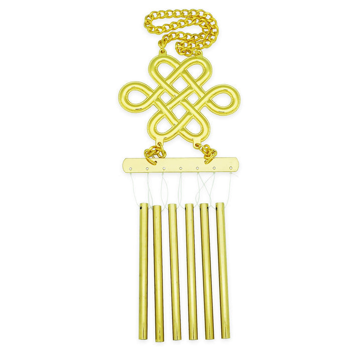 Mystic Knot 6-Rods Windchime for the Wall