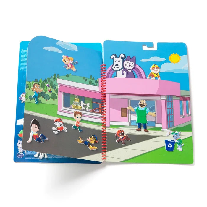 Paw Patrol Resticklable Puffy Stickers-Adventure Bay
