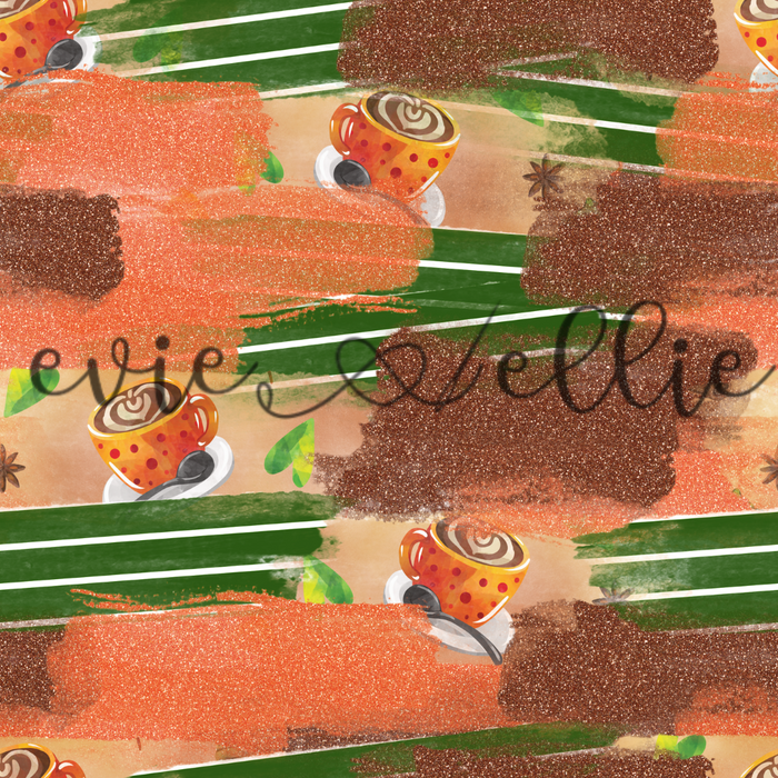 Pumpkin Spice Brushstroke