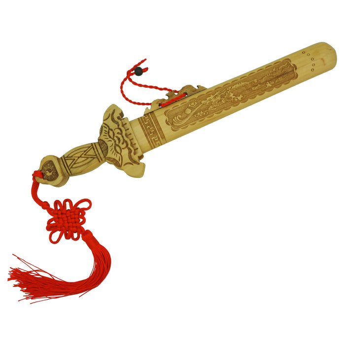 11.5″ Genuine Peach Wood Seven Stars Sword