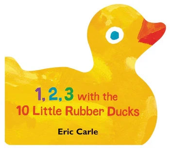 1,2,3 and 10 Little Rubber Ducks