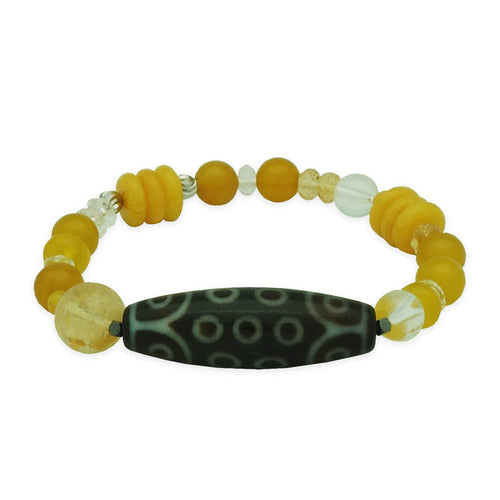 21 Eye Dzi Bracelet for Power Magnification