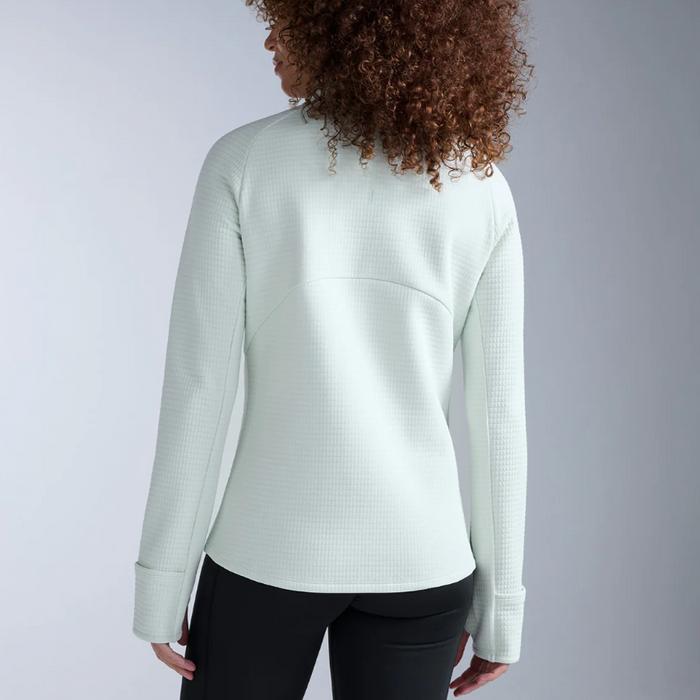2XU Ignition Hyper-Haptic 1/4 Zip Fleece | Mint Dust / Reflective | Womens