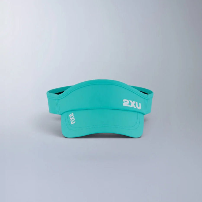 2XU Run Visor | Aurora / White