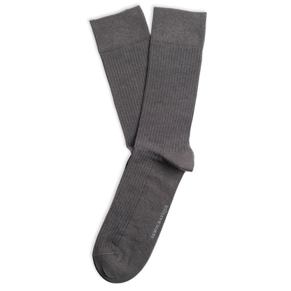 3-pack Originals Fine Rib Socks Forest Green / Charcoal / Grey