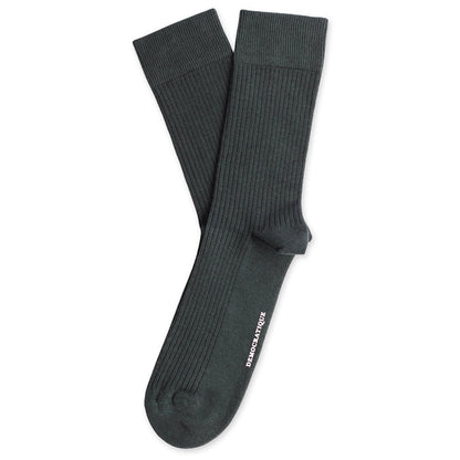 3-pack Originals Fine Rib Socks Forest Green / Charcoal / Grey