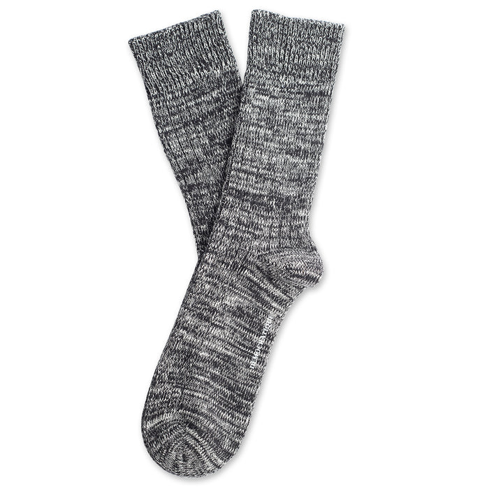 3-pack Relax Heavy Rib Supermelange Navy/Grey/Black - Democratique Socks