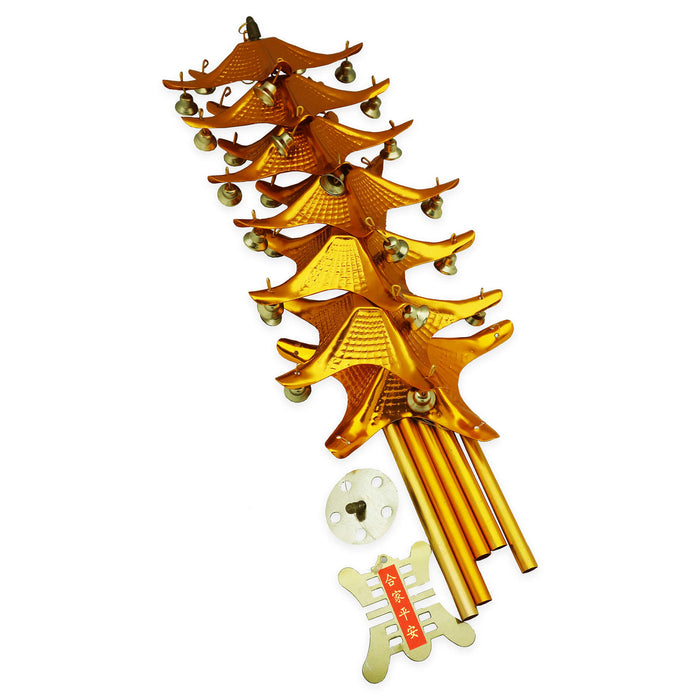 5 Rods, 7 Tiers Pagoda Windchime (Large)