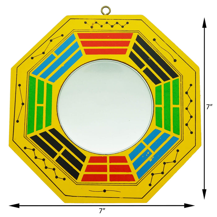 7" Concave Mirror Bagua  (L)