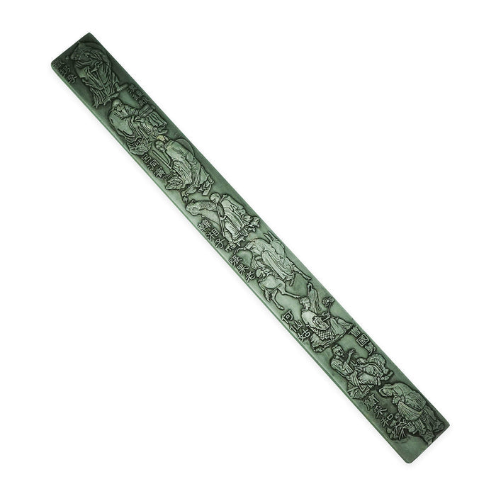 9“ Eight Immortals Silver Strip/Ruler