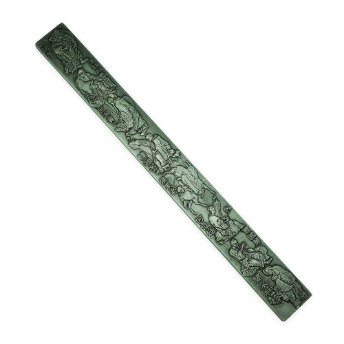 9“ Eight Immortals Silver Strip/Ruler