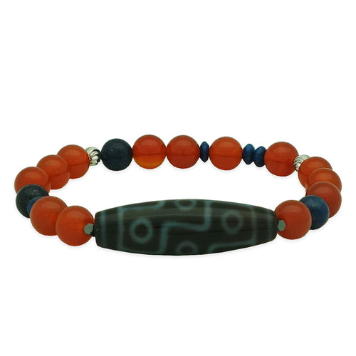 9 Eye Dzi Bracelet for Unobstructed Happiness