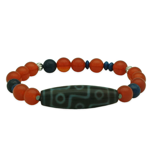 9 Eye Dzi Bracelet for Unobstructed Happiness