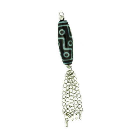 9 Eyes Dzi Pendant