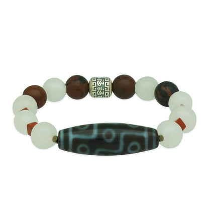 9 Eyes Dzi Supreme Success Period 9 Bracelet