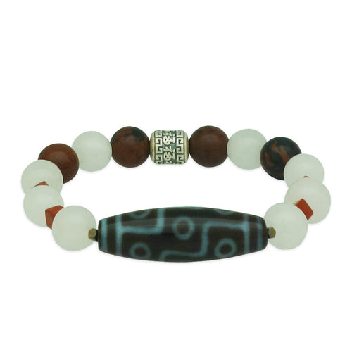 9 Eyes Dzi Supreme Success Period 9 Bracelet