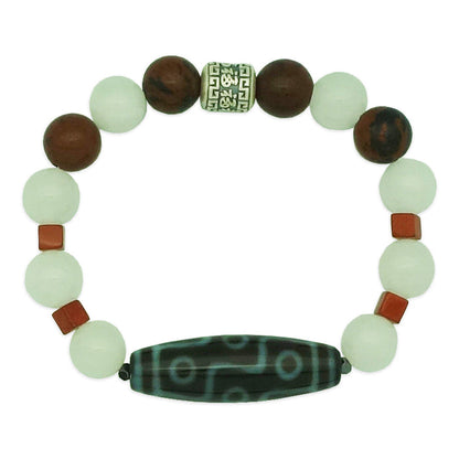 9 Eyes Dzi Supreme Success Period 9 Bracelet