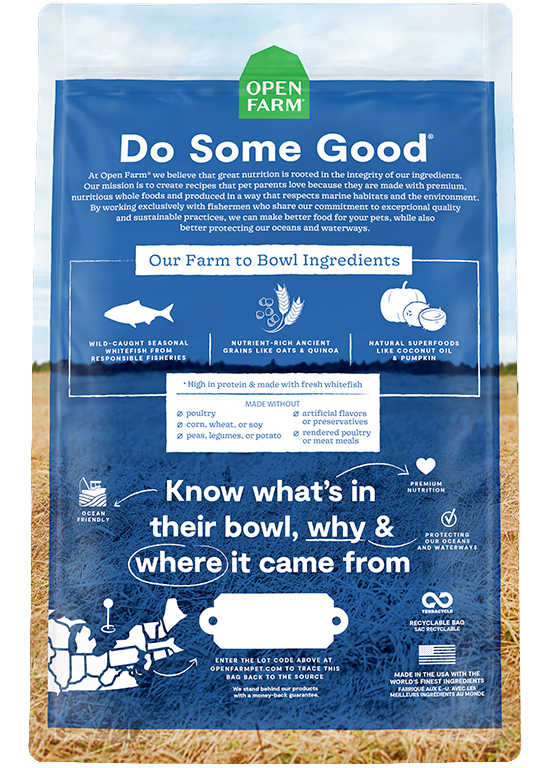 Ancient Grain Whitefish Dog Food
