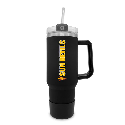 Arizona State Sun Devils 40oz Stainless Tumbler w/Removable Straw