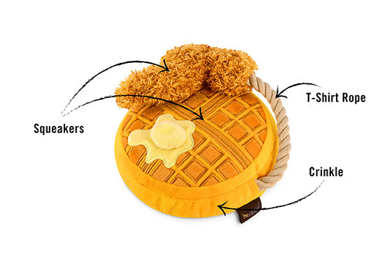 Barking Brunch - MINI Chicken and Waffle