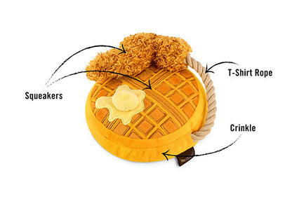 Barking Brunch - MINI Chicken and Waffle