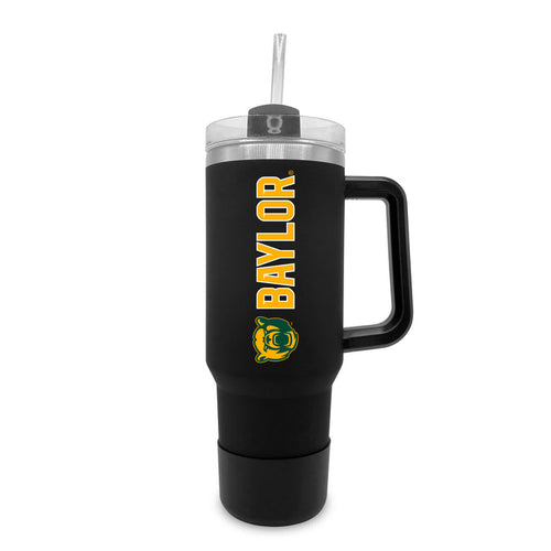 Baylor Bears 40oz Stainless Tumbler w/Removable Straw