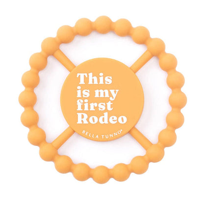 Bella Tunno - First Rodeo Happy Teether: Orange
