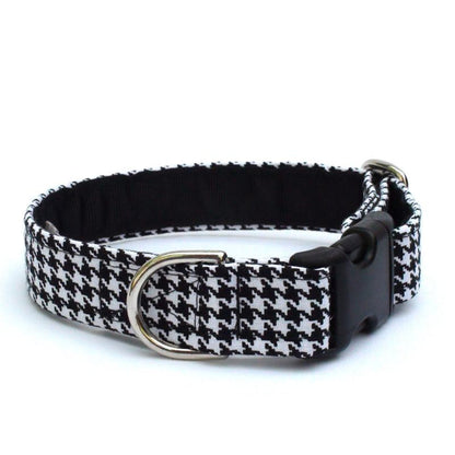 Black & White Houndstooth Collar