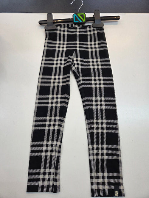 Black/Ivory Plaid Leggings