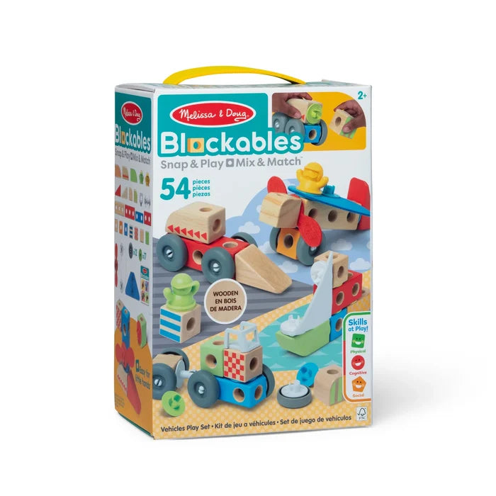 Blockables Vehicles Play Set