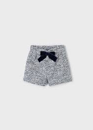 Blue Boucle Shorts