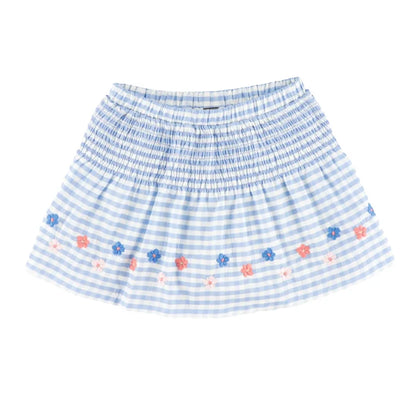 Blue Stripe Skort