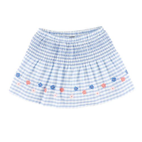 Blue Stripe Skort