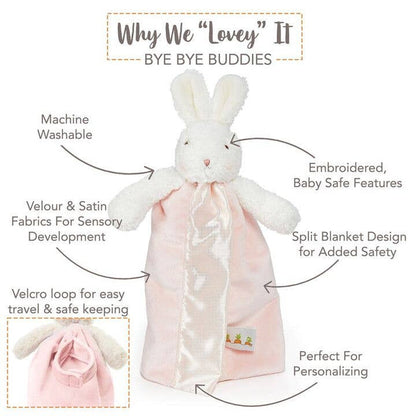 Bunnies By the Bay - Blossom Bunny Bye Bye Buddy-Pink