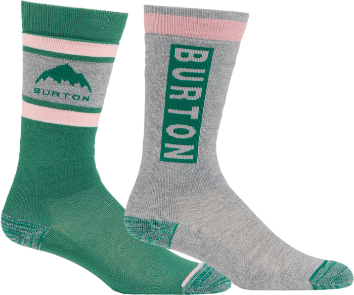 Burton Weekend Midweight Snowboard Sock 2-Pack - Kids