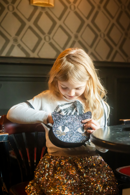 Cat's Meow Glitter Purse