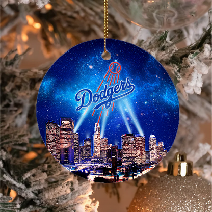 Ceramic Ornament - City Skyline LADG