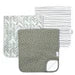 Copper Pearl Alta Burp Cloths Set