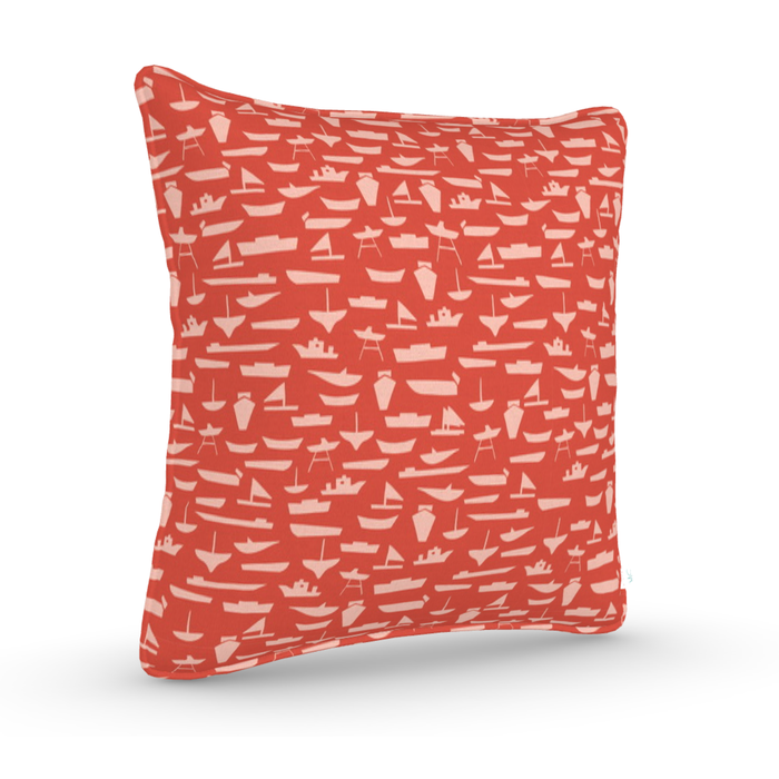 Decorative Throw Pillow in Boats By The Yard: Gladiola