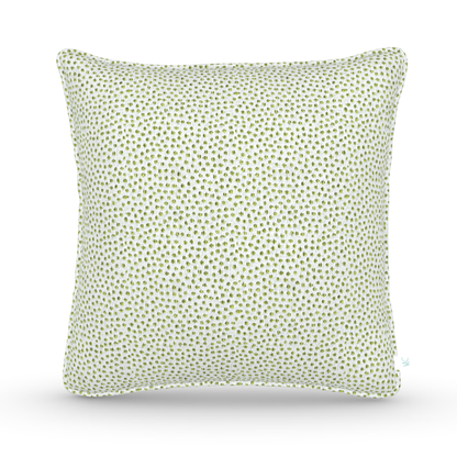 Decorative Throw Pillow in Freckles: Greenery
