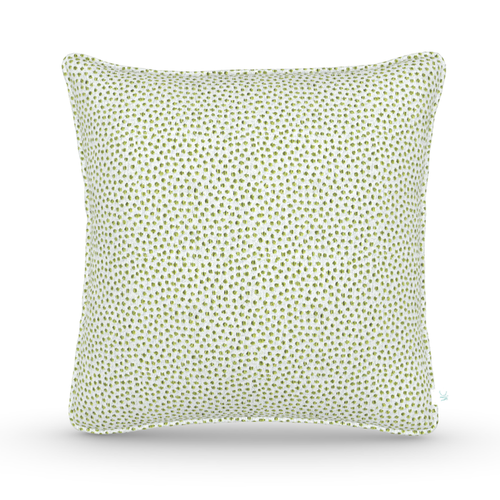 Decorative Throw Pillow in Freckles: Greenery