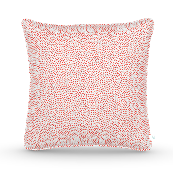 Decorative Throw Pillow in Freckles: Zinnia