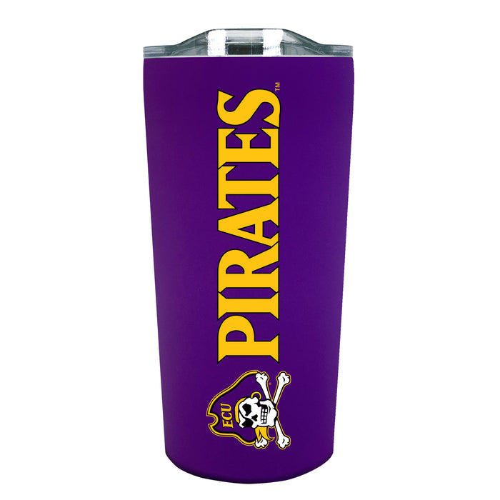 East Carolina Pirates 18oz Stainless Soft Touch Tumbler